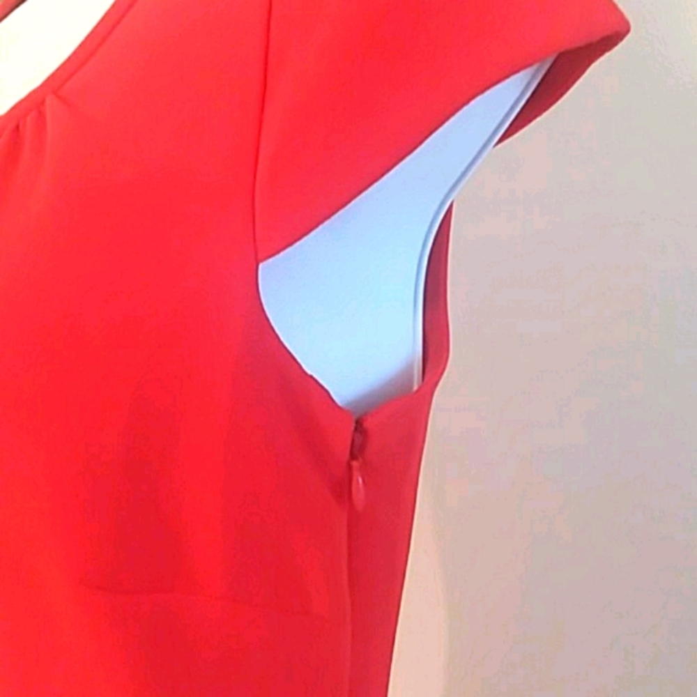 NWT J.CREW RED DRESS SIZE 0 - Picture 5 of 6